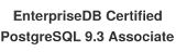 EnterpriseDB Certified PostgreSQL 9.3 Associate